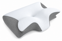 Almohada mariposa ergonomica Alazul, vista en angulo